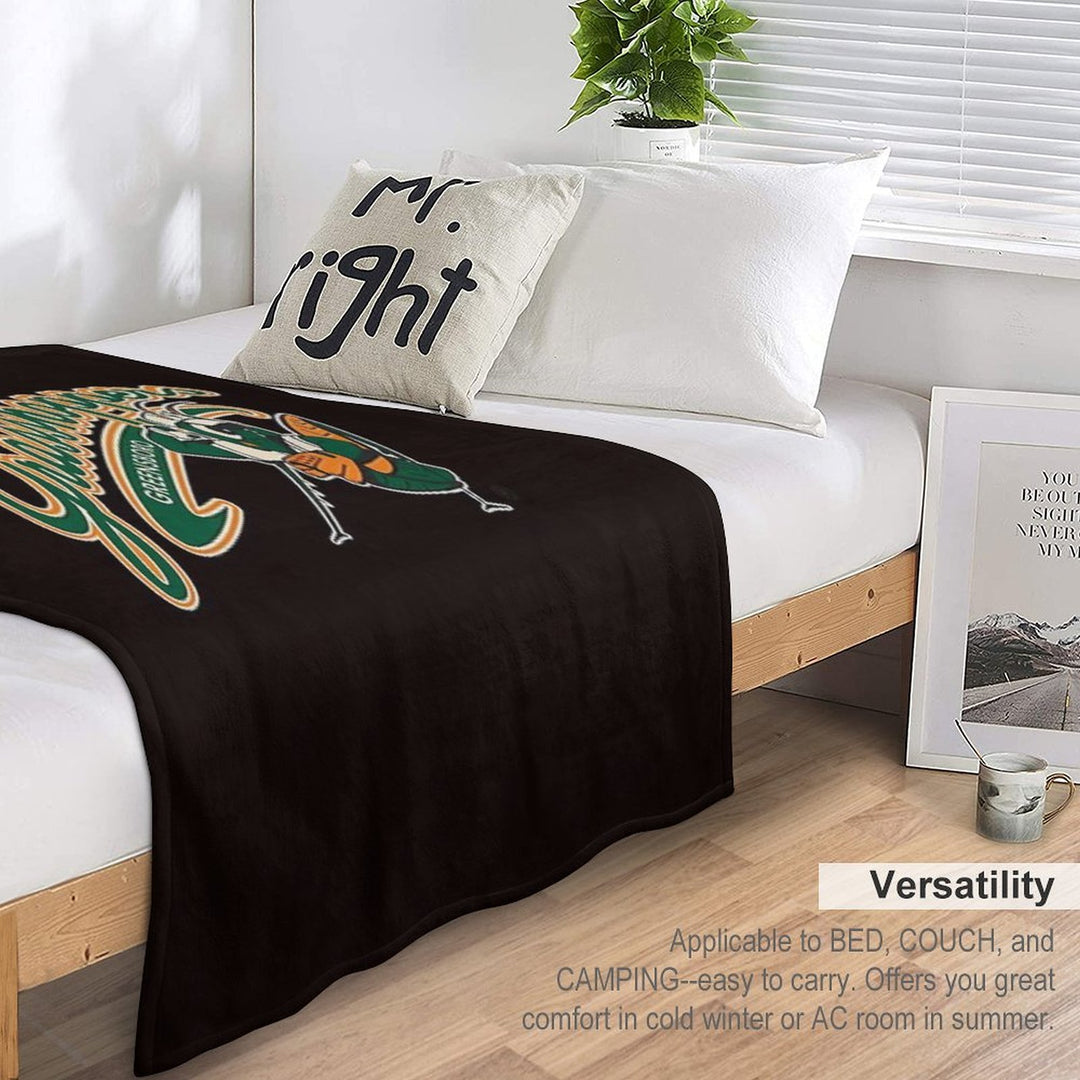 Design Art Baseball Sports Style Vintage Velvety-soft Throw Blanket