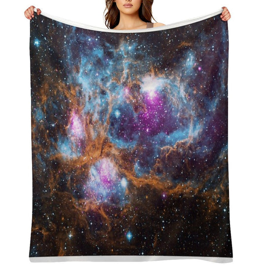 Life And Death Intermingled Comfort Throw Blanket