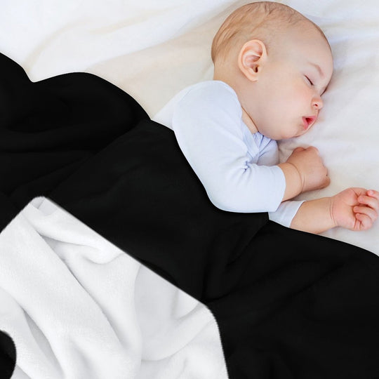 The Van Life Logo  Greyscale Comfort Throw Blanket