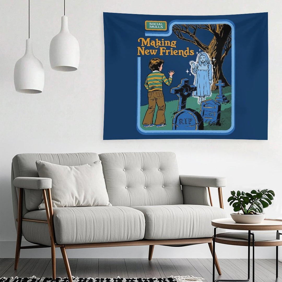 Making New Friends Tapestry