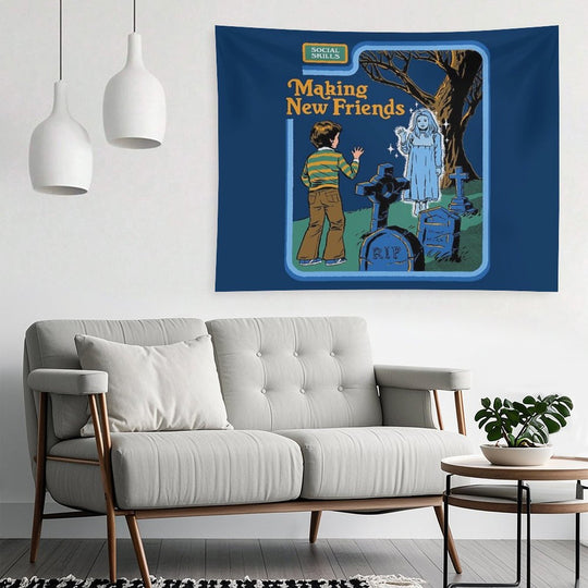 Making New Friends Tapestry