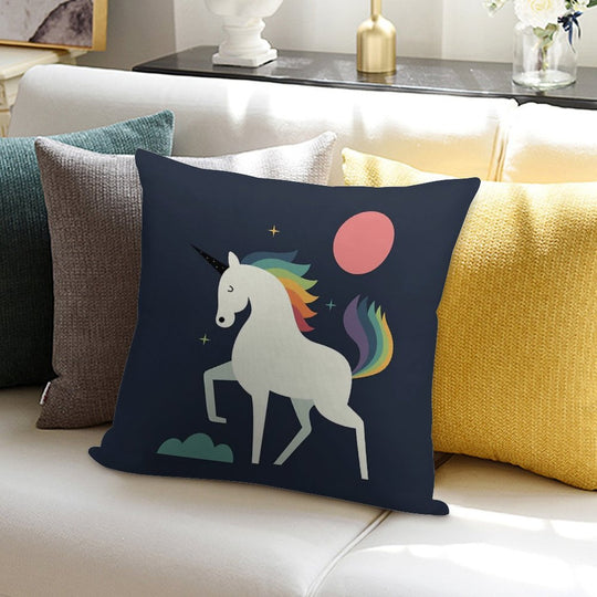 Stay Shine Soft Hidden Zipper Throw Pillow