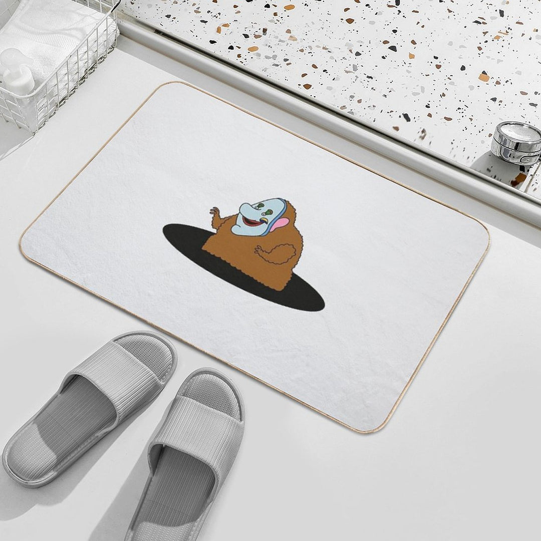 Nowhere Man (Yellow Submarine, The Beatles)  Fade-Resistant Bath Mat
