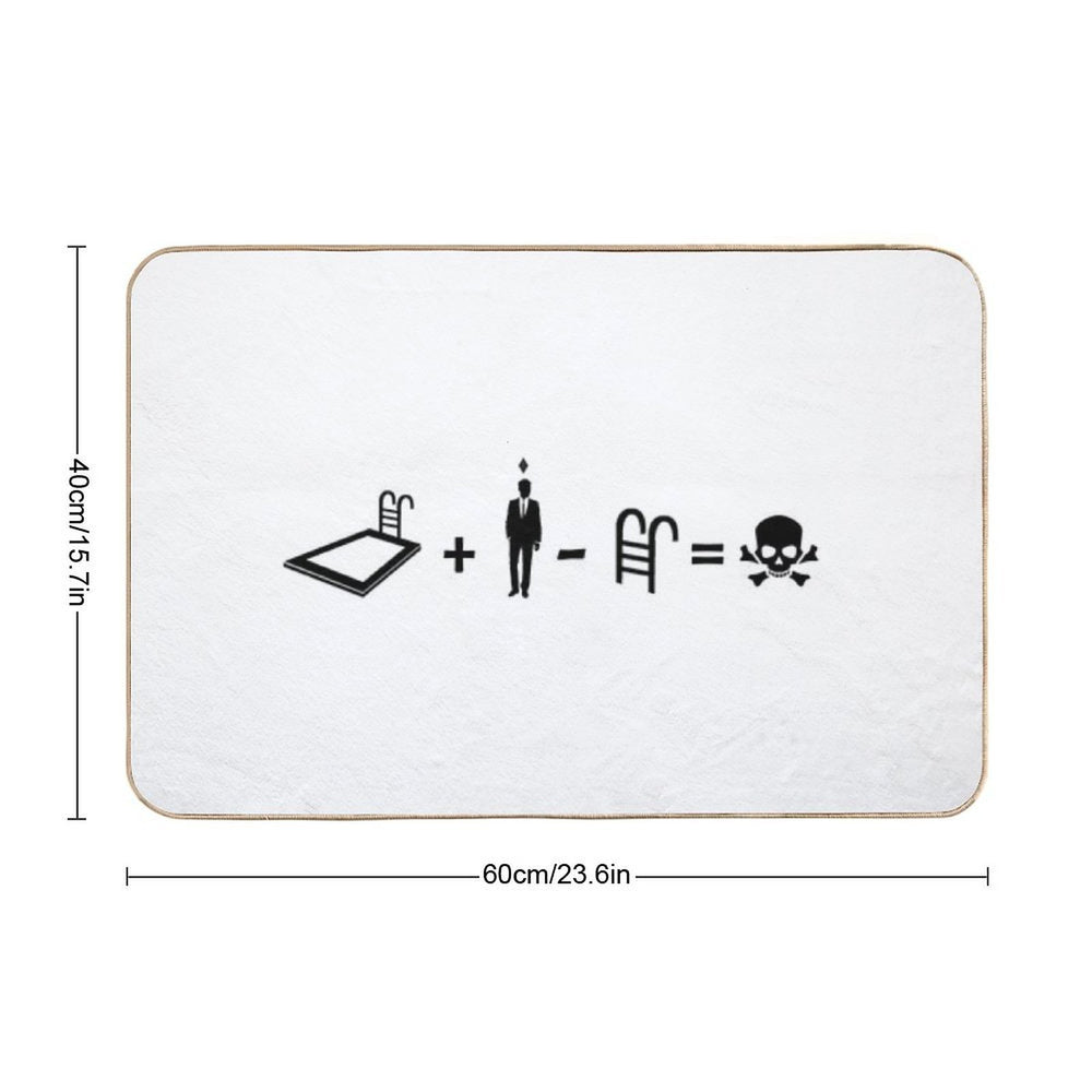 SIMS  Stain-Proof Bath Mat