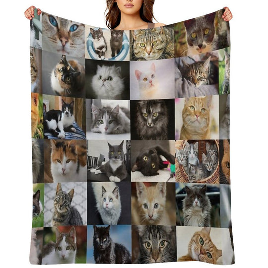 Cats Versatility Throw Blanket
