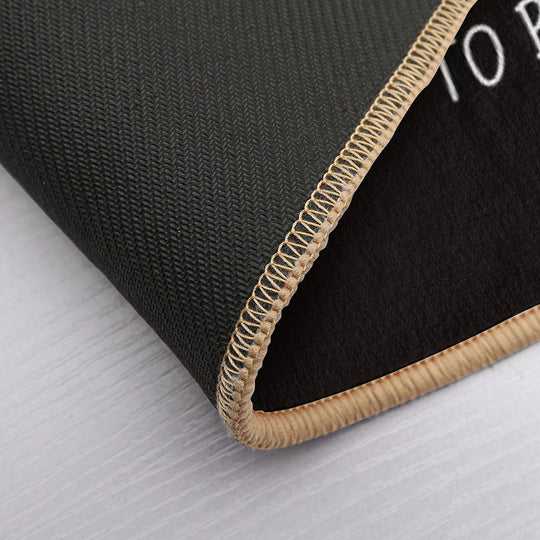 I Paused Forsaken To Be Here  Long-Lasting Bath Mat