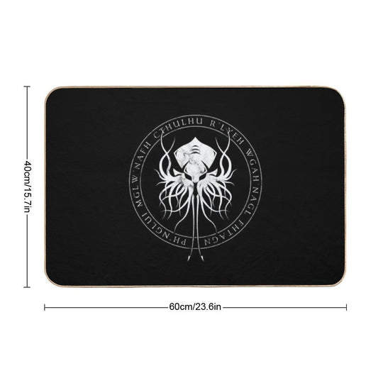Cthulhu Sigil  Eco-Friendly Bath Mat