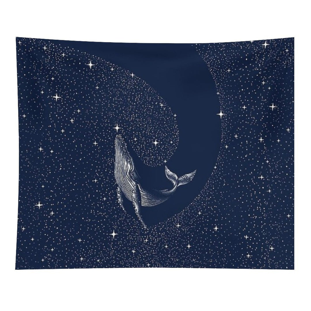 Starry Whale Tapestry