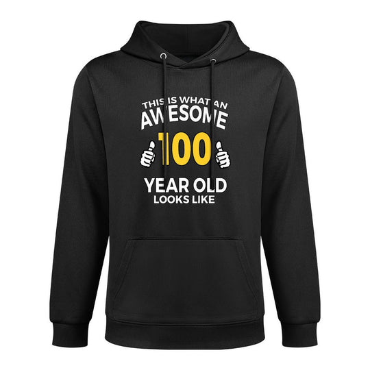 100th Birthday T Funny 100 Years Old Gifts Easy Care Hoodie
