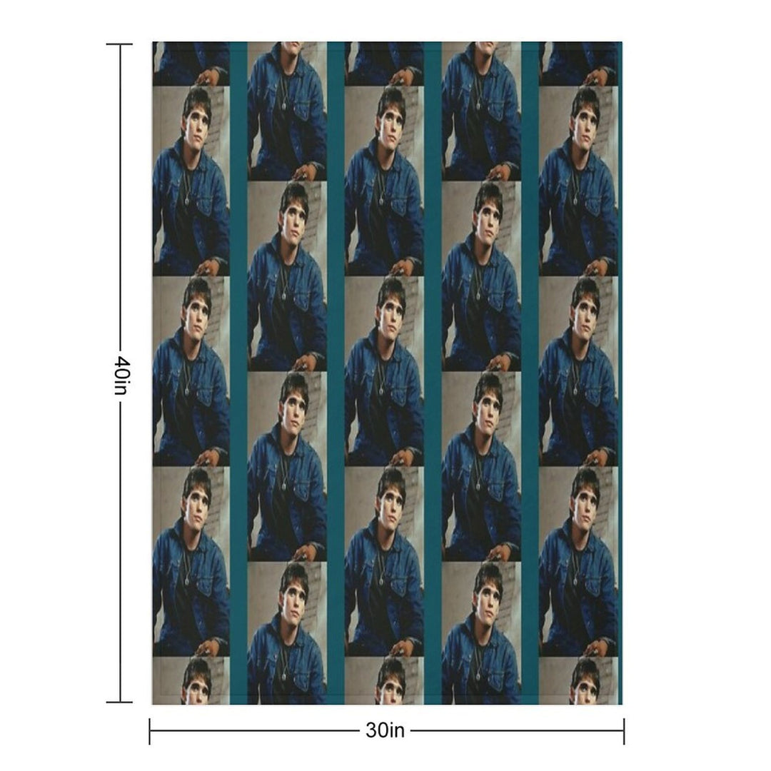 Dally Winston Velvety-soft Throw Blanket