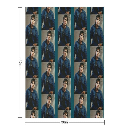 Dally Winston Velvety-soft Throw Blanket