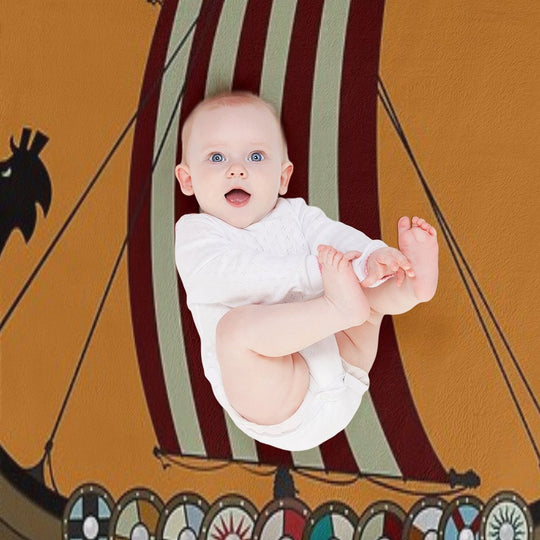 Vikings Velvety-soft Throw Blanket