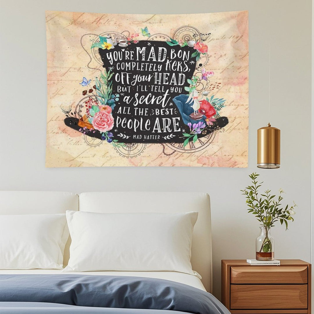 Mad Hatter Tapestry