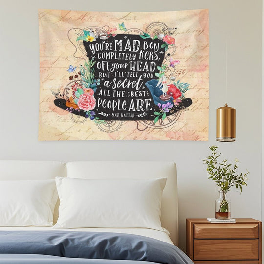 Mad Hatter Tapestry