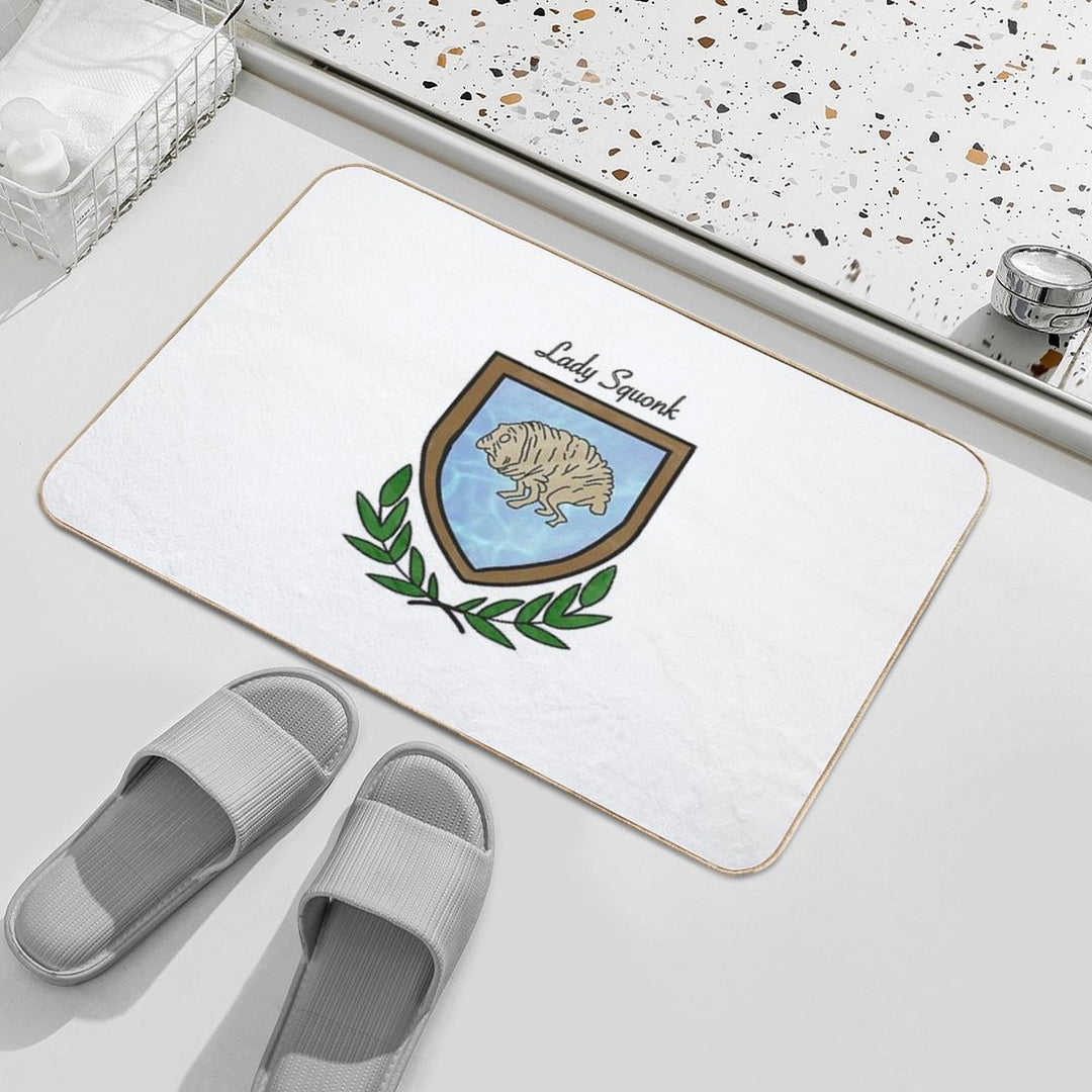 Lady Squonk Coat of Arms  Versatile Bath Mat