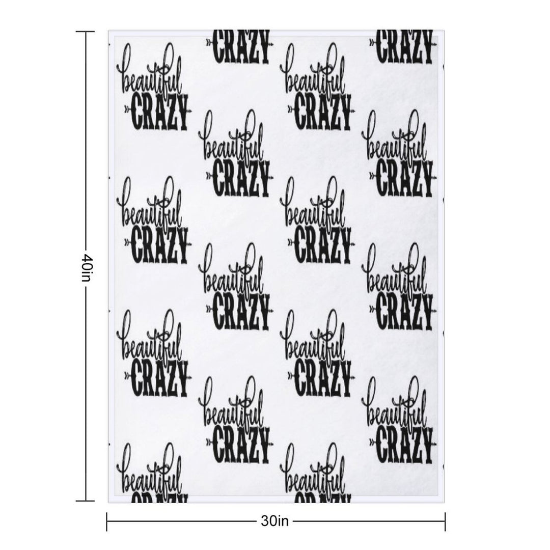 Beautiful Crazy Durable Throw Blanket