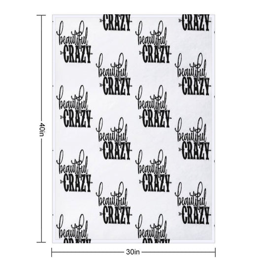 Beautiful Crazy Durable Throw Blanket