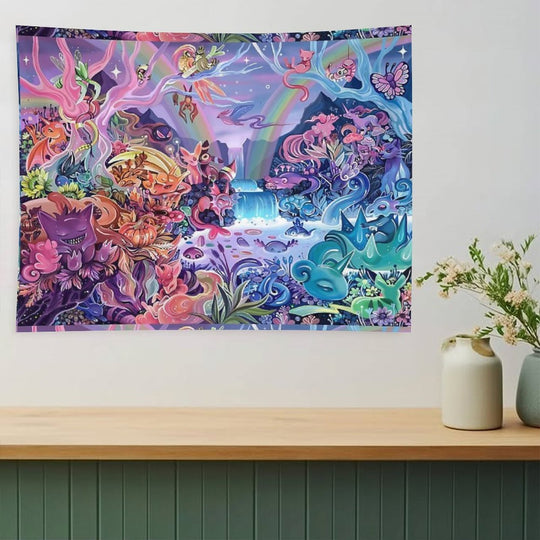 Sleepy River - FullCenter Version Tapestry