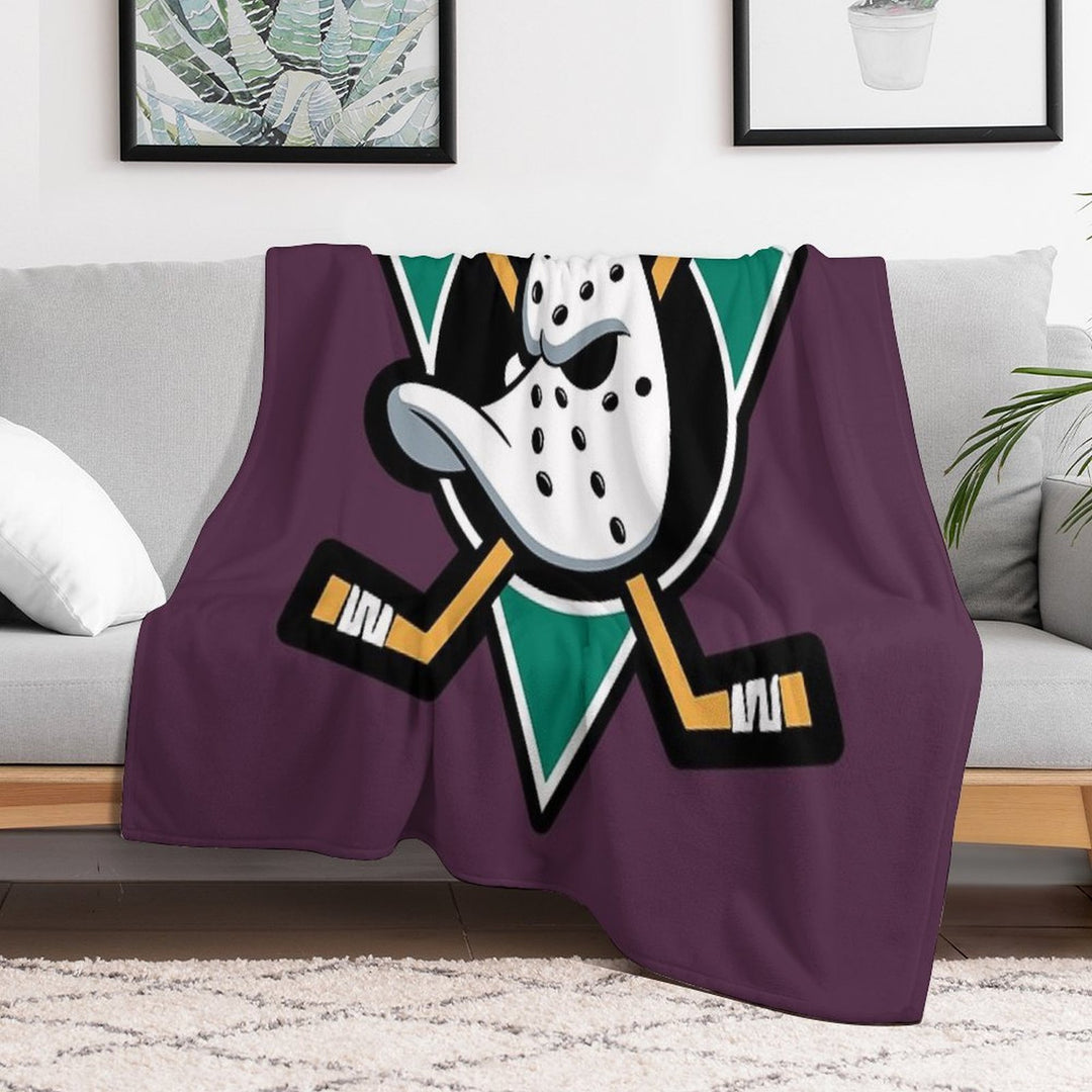Mighty Ducks Lightweight Throw Blanket