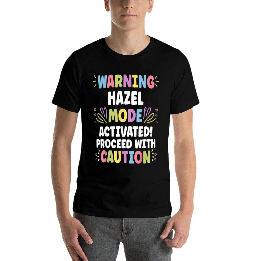 HAZEL Personalized Name Funny Cute Custom HAZEL Name  Breathable T-Shirt