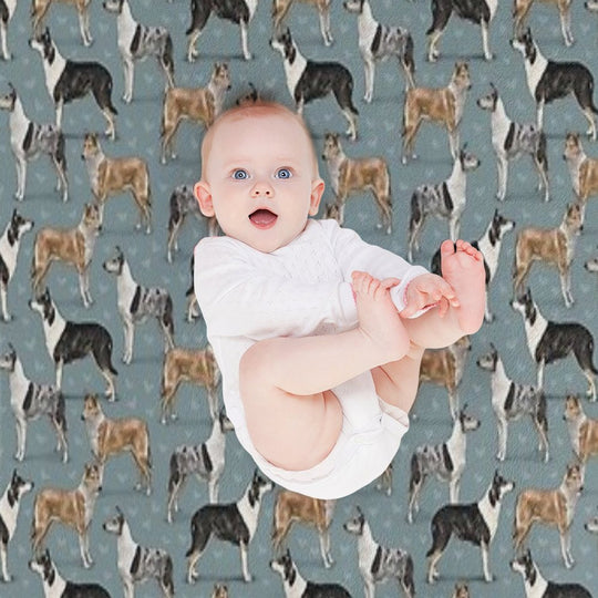 Blamorder Smooth Collies Comfort Throw Blanket