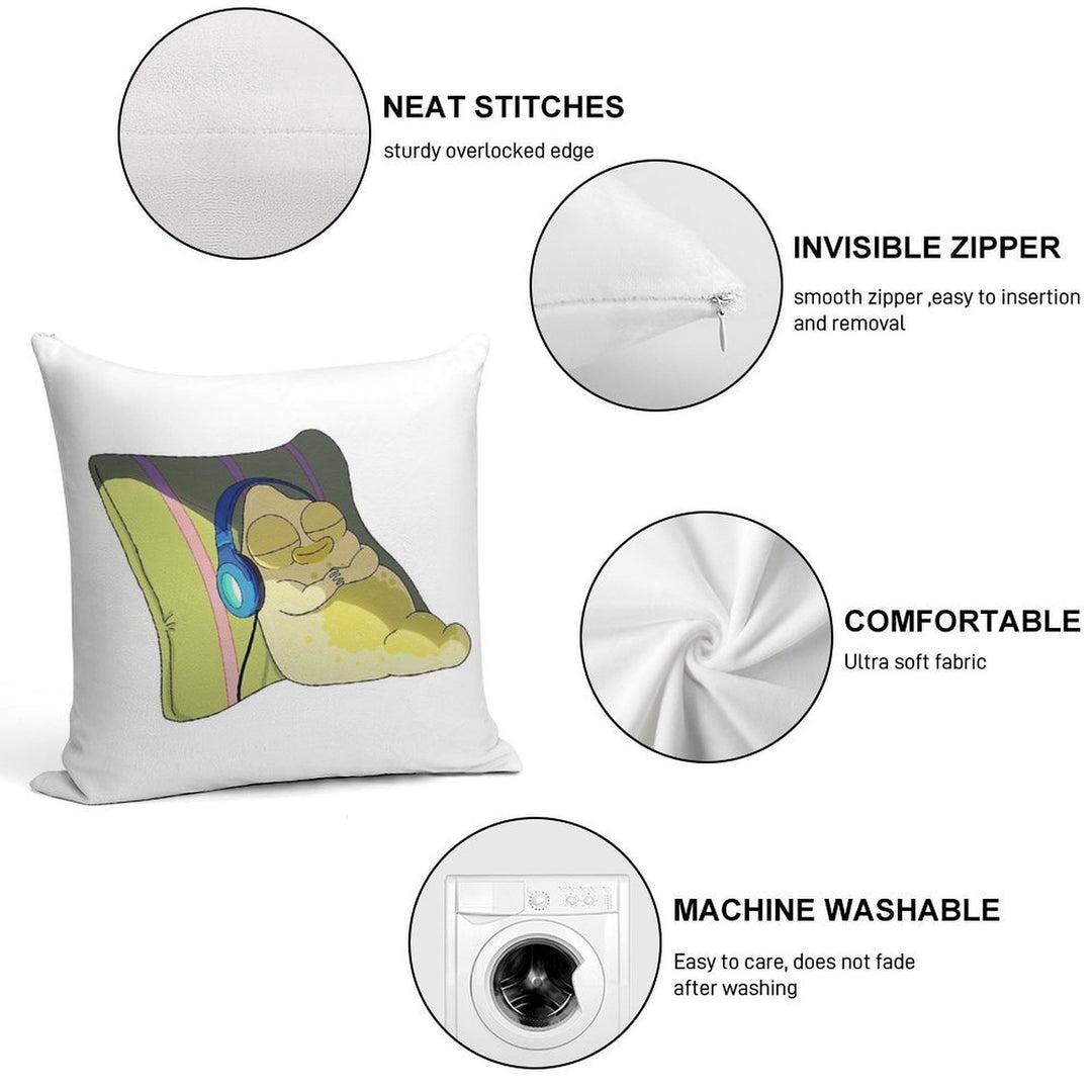 Solar Opposites Pupa Soft Ultra-Soft Texture Throw Pillow