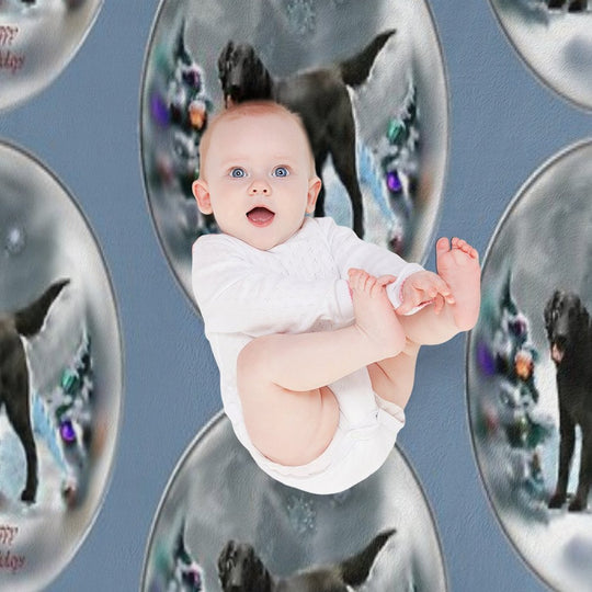 Flat-Coated Retriever Christmas Gifts Durable Throw Blanket