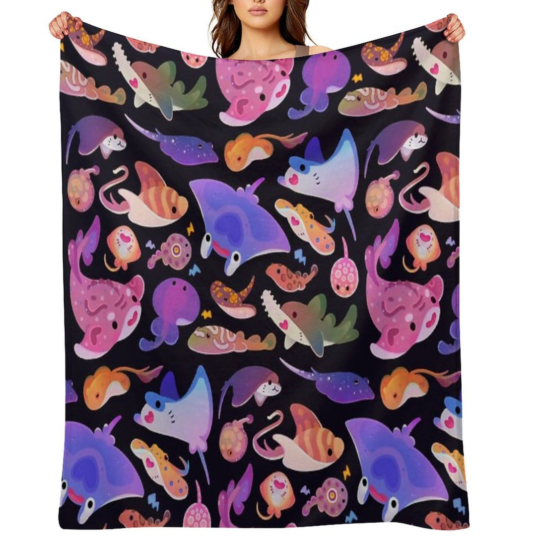 Ray Day 2 Lightweight Throw Blanket