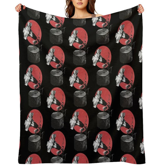 Gramophone Lightweight Throw Blanket
