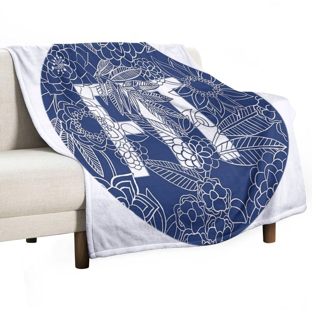 FIT Blooms Sustainable Throw Blanket
