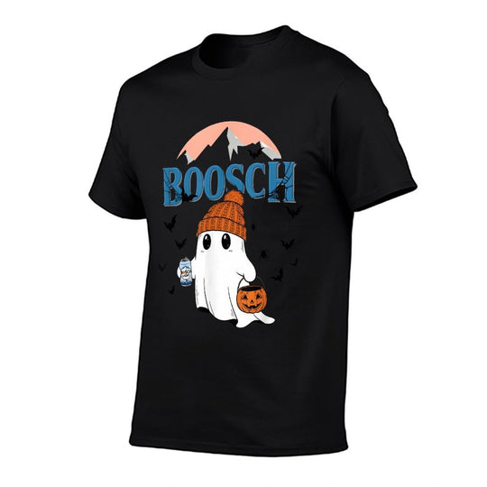 Cute Boosch Light Ghost Beer Pumkins Ghost Halloween  Relaxed-fit T-Shirt