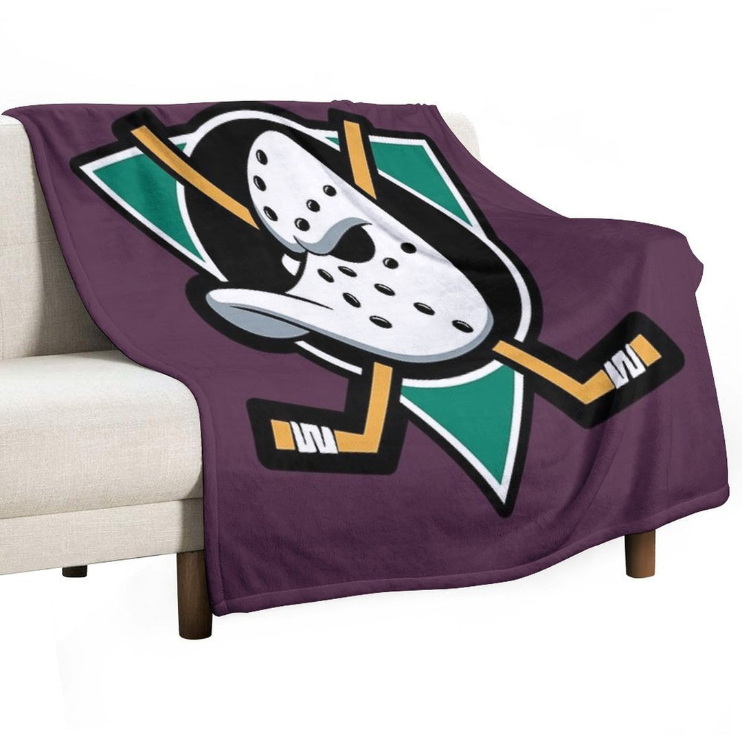 Mighty Ducks Lightweight Throw Blanket