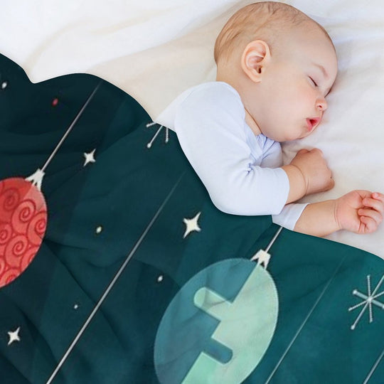 Joy to The Universe Velvety-soft Throw Blanket