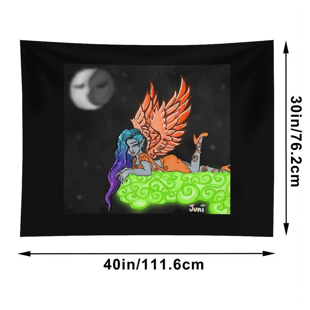 Space Angel Living in The Clouds Tapestry