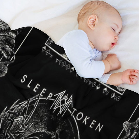 Raise Your Horns High, Let The Metal Reign Eternal Compact Throw Blanket