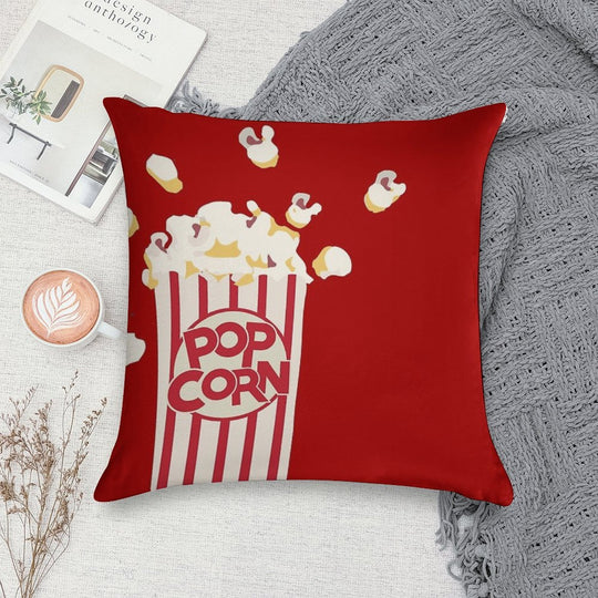 Retro Popcorn Soft Anti-Pilling Throw Pillow