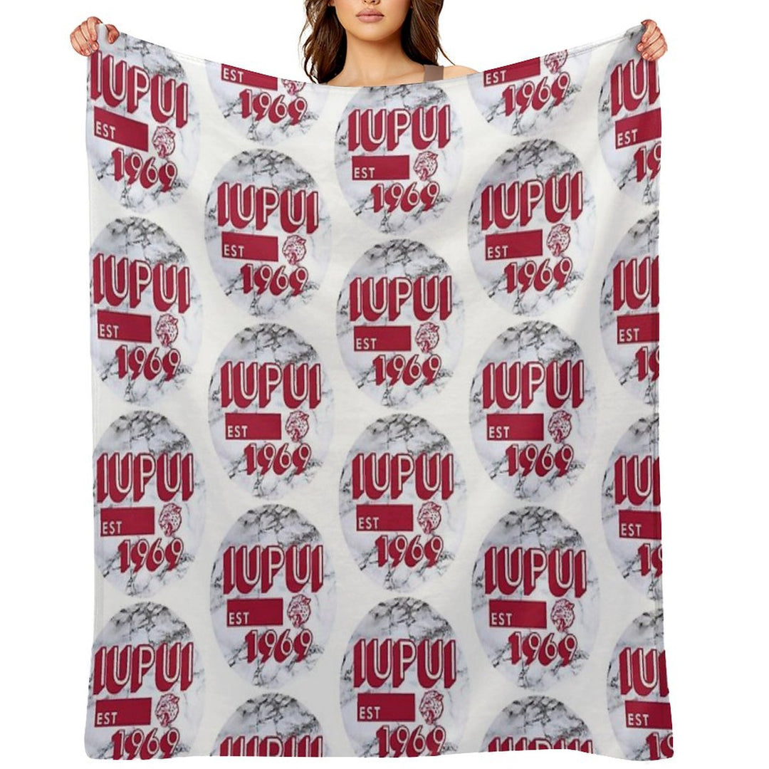 IUPUI Gift-ready Throw Blanket