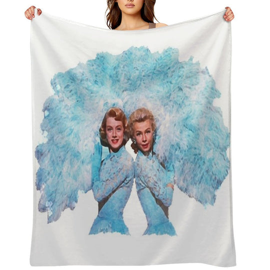 Sisters - Watercolor Premium Throw Blanket