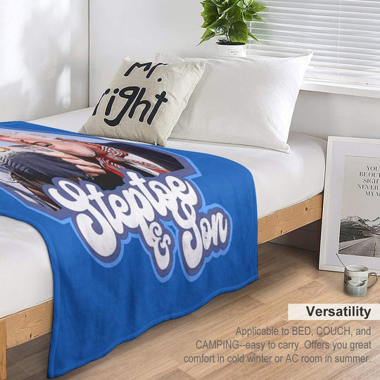 Steptoe And Son Vintage 70s British Television Sitcom Quick-dry Throw Blanket