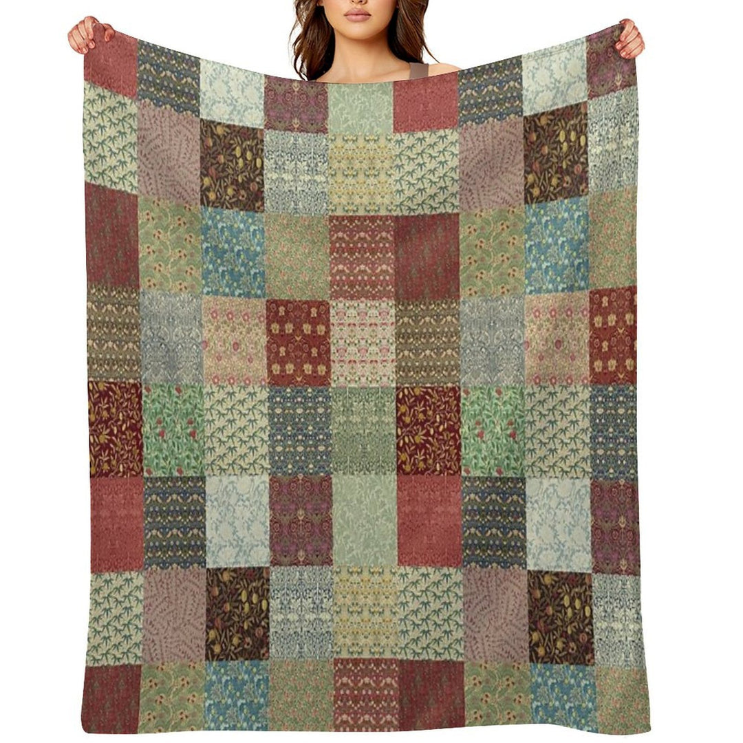 William Morris Pattern Collection Quick-dry Throw Blanket