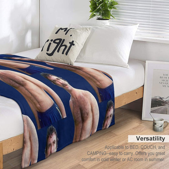 Tom Selleck Versatility Throw Blanket