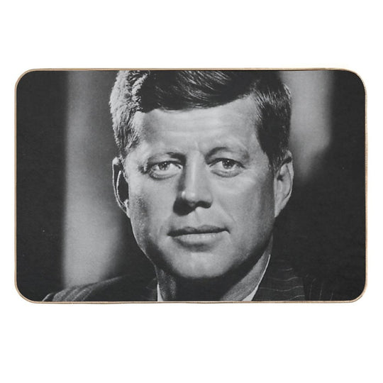 President John F Kennedy  Dirt-Trapping Bath Mat