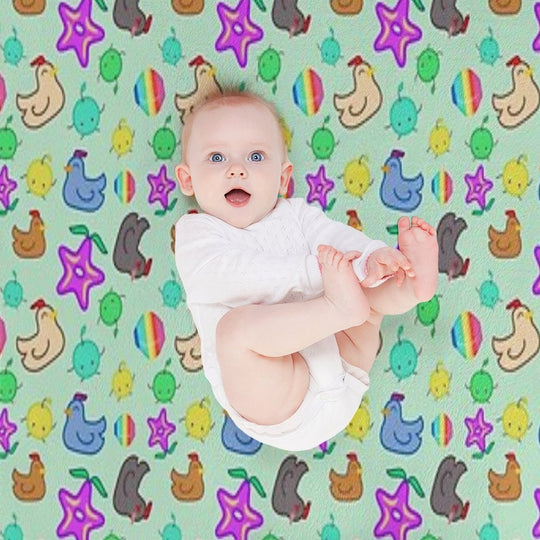 Stardew Valley Happy Time Jumble Multi-functional Throw Blanket