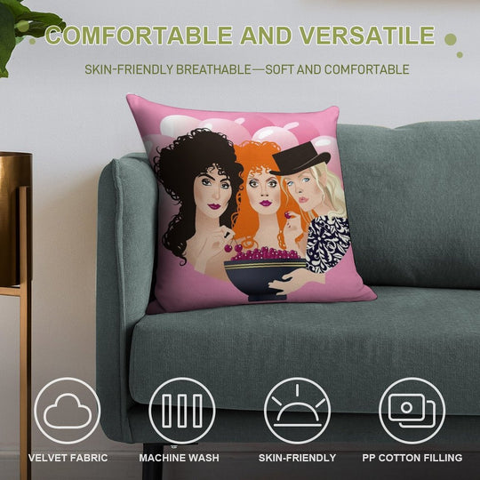 Cherries Soft Easy Maintenance Throw Pillow