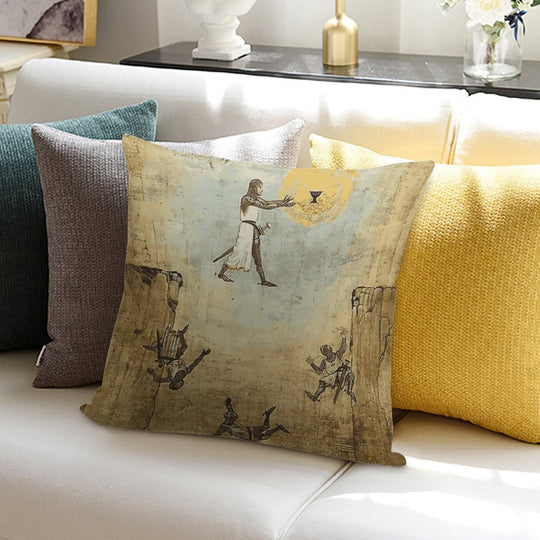 Jump of Faith Soft Anti-Pilling Throw Pillow