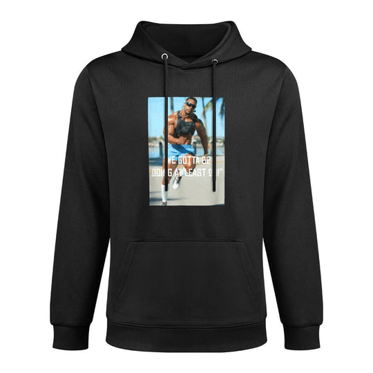 Ashton Hall Meme Cotton-Polyester Blend Hoodie
