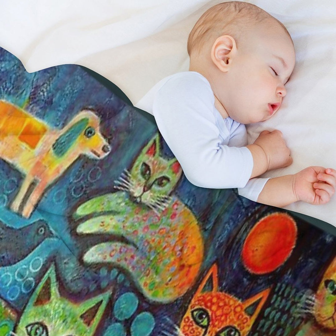 Family And Friends Comfort Throw Blanket