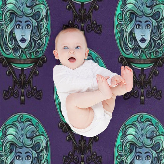 Madame Leota, No Background All-season Throw Blanket