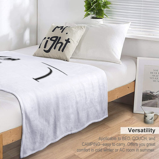 The Man Face Comfort Throw Blanket