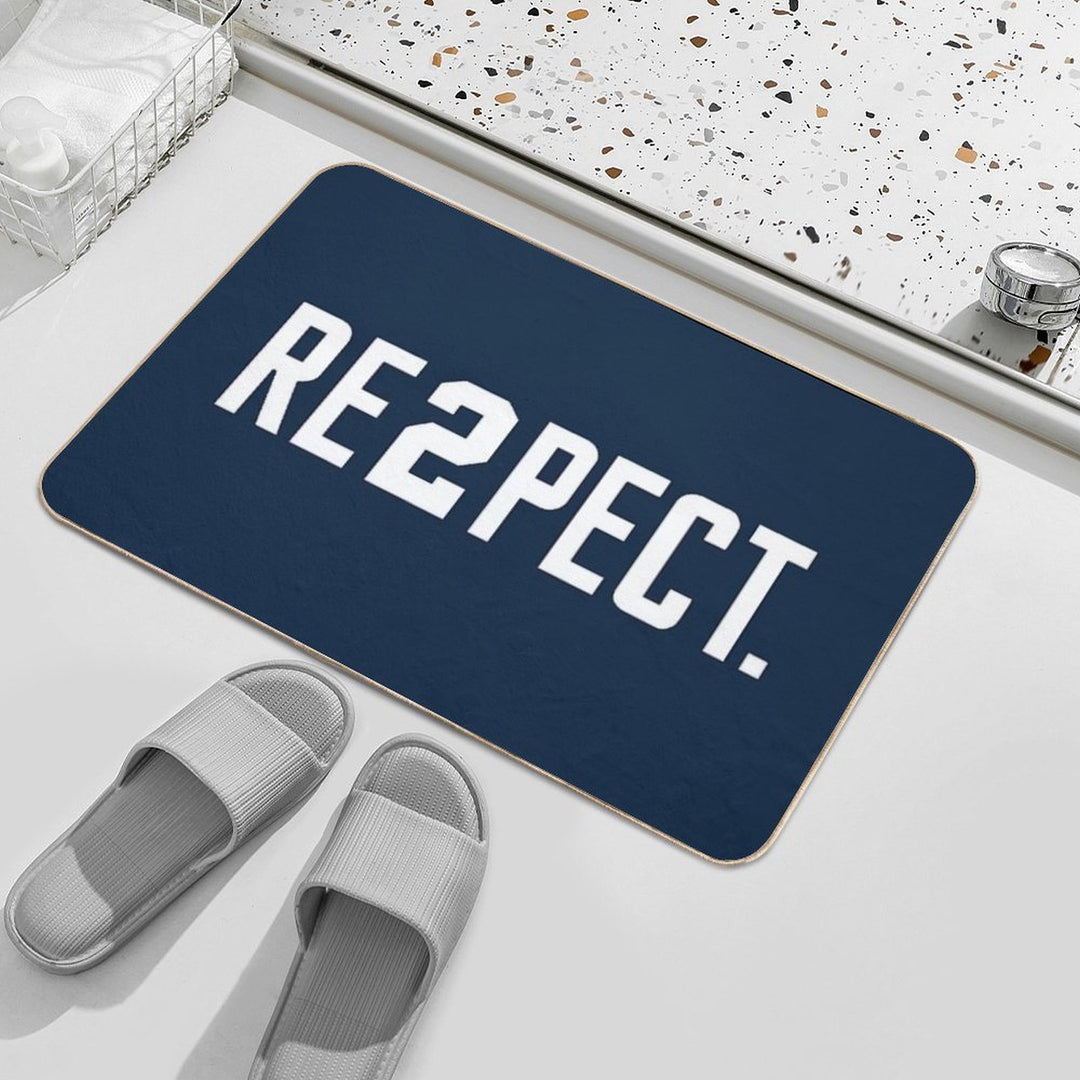 Derek Jeter - Respect  Slip-Resistant Bath Mat